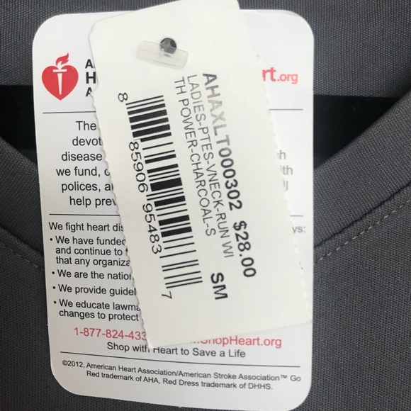 NWT Run With Power American Heart Association Tee - Picture 3 of 4